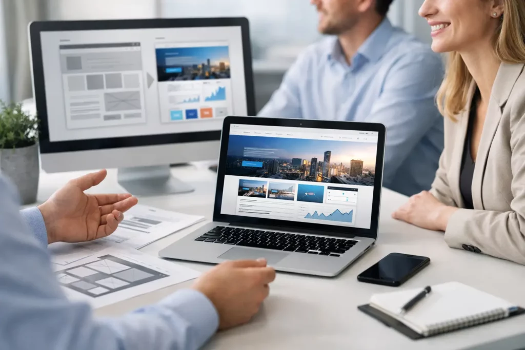 Refonte de site internet entreprise réussie